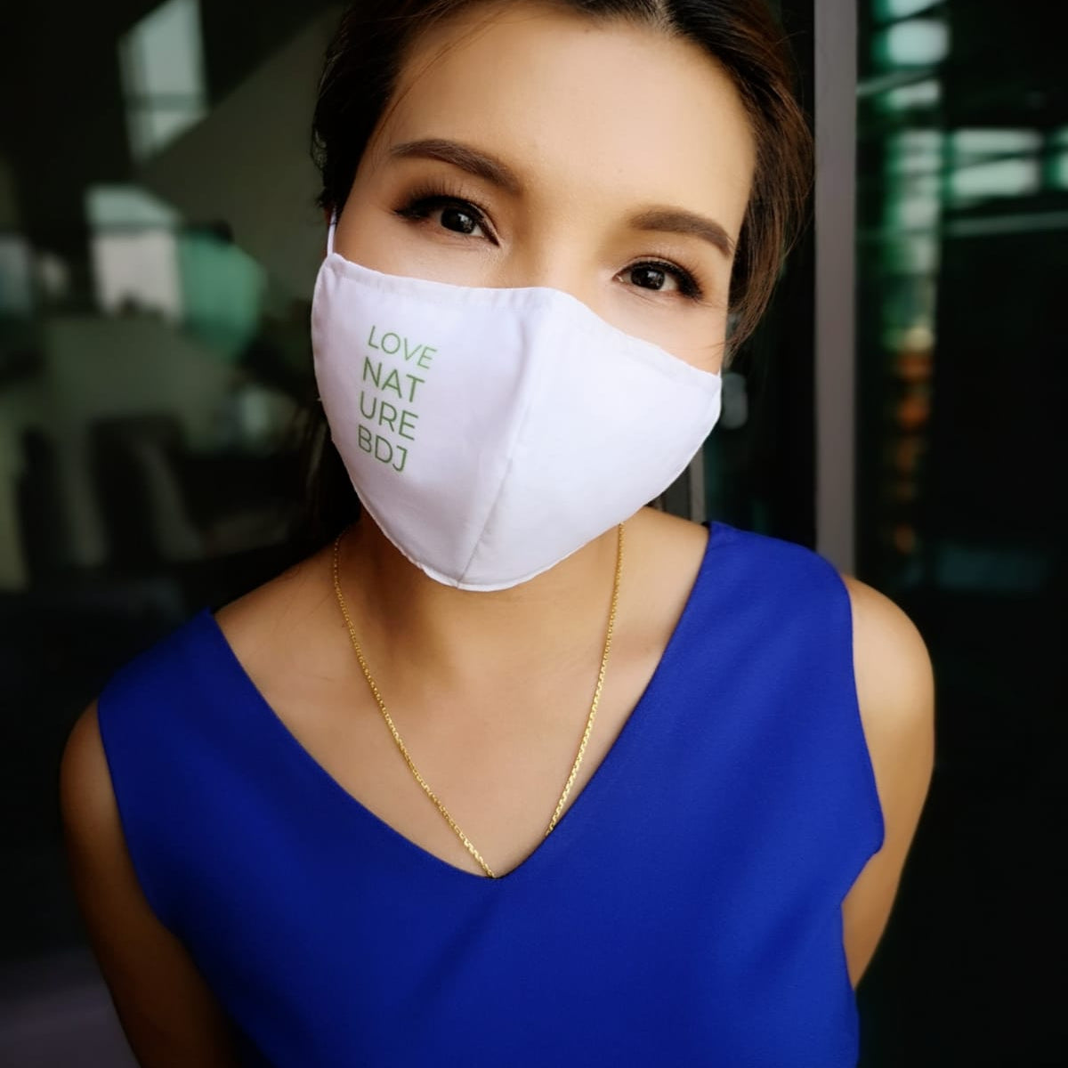 Washable Face Mask with filter pocket - Unisex - Medium Size
